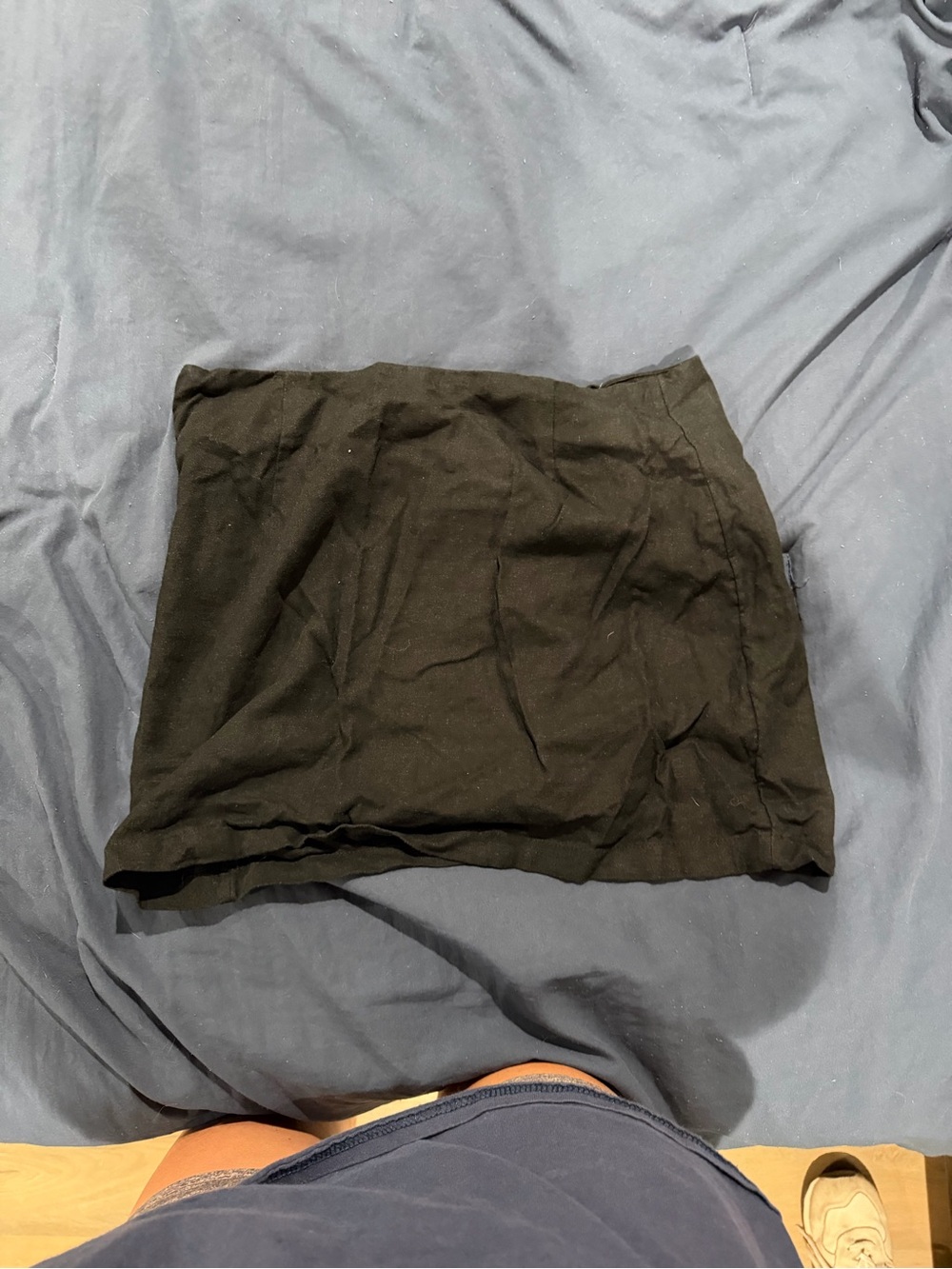 a new day Black Mini Skirt - Simple Stretch Style